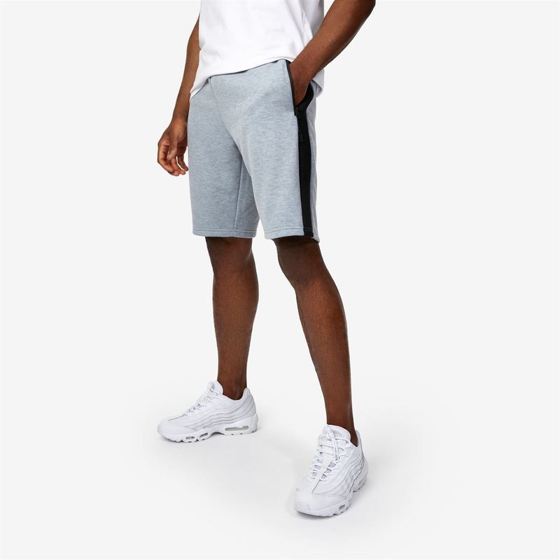エバーラスト メンズ ボトムス ハーフパンツ・ショーツ ショートパンツ ジャージー Everlast Premium Jersey Shorts Grey Marl グレー