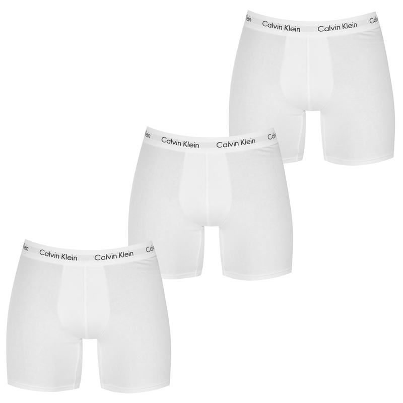 カルバンクライン メンズ アンダーウェア ボクサーパンツ Calvin Klein Pack Boxer Briefs White ホワイト