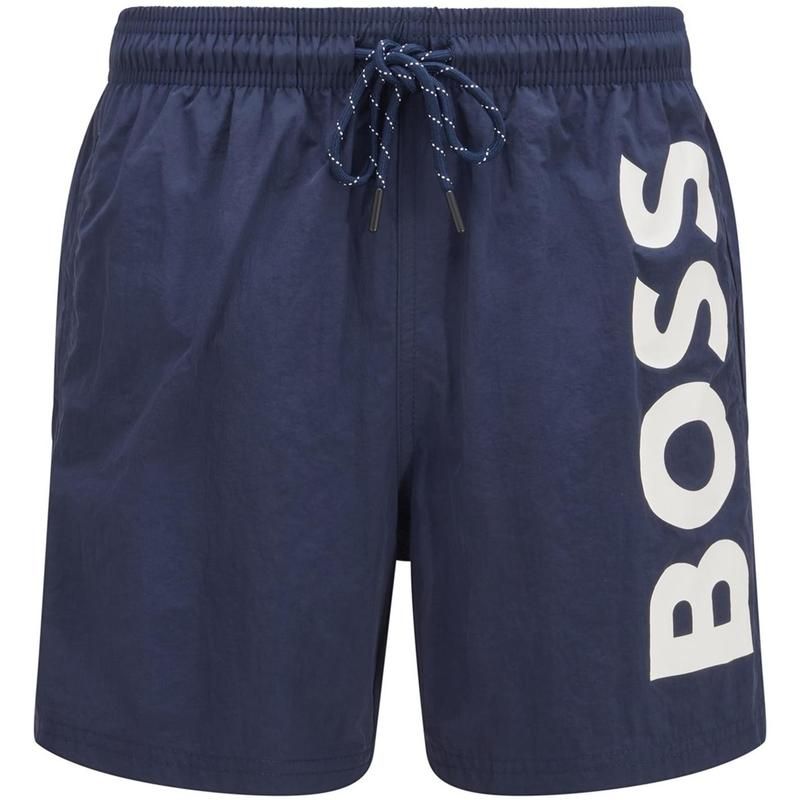 ボス メンズ 水着 ハーフパンツ・ショーツ ショートパンツ Boss Octopus Swim Shorts Navy 413 ネイビー