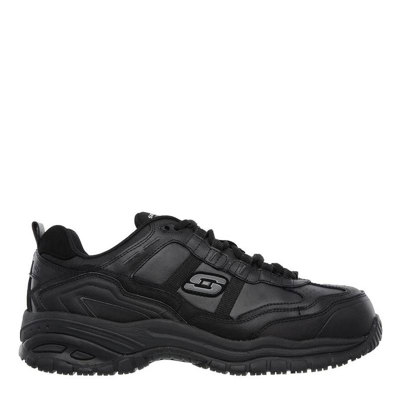 スケッチャーズ メンズ シューズ ブーツ・レインブーツ Skechers Work Stride Mens Safety Shoes BLACK ブラック