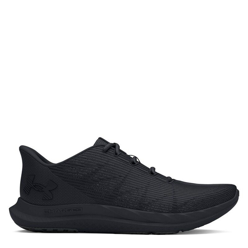 アンダーアーマー メンズ シューズ スニーカー Under Armour Charged Speed Swift Triple Black ブラック