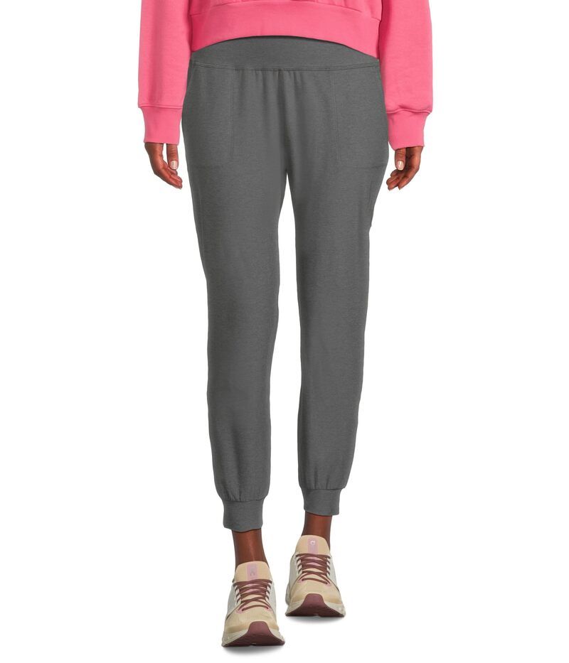 ビヨンドヨガ レディース ボトムス カジュアルパンツ ミディ ジョガーパンツ Beyond Yoga Spacedye Midi Joggers True Gray Heather グレー