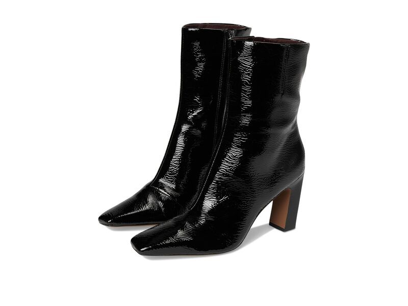 フランコサルト レディース シューズ ブーツ・レインブーツ Franco Sarto Briar Mid Shaft Boots Black Glossy ブラック