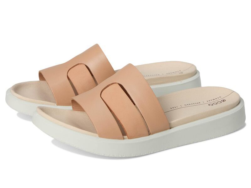 エコー レディース シューズ サンダル ECCO Flowt Oasislide Sandal BiscuitBiscuit Nubuck