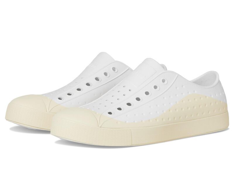 ネイティブ シューズ メンズ スニーカー Native Shoes Jefferson Roam Shell White Bone White ホワイト