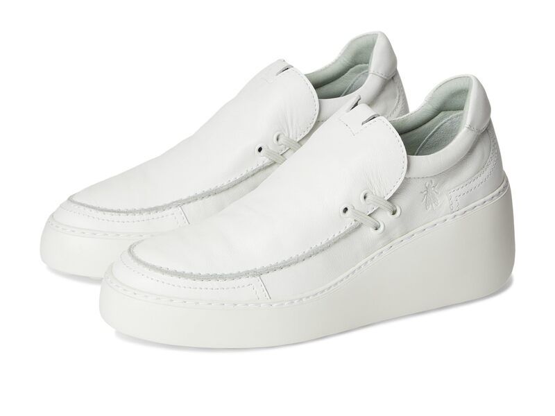 フライロンドン レディース シューズ スリッポン・ローファー FLY LONDON DAVY667FLY White ホワイト