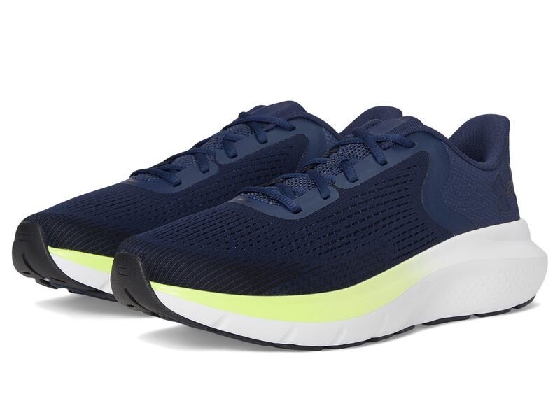 アンダーアーマー メンズ シューズ スニーカー Under Armour Charged Rogue 5 Washed NavyHigh Vis YellowBlack ブラック