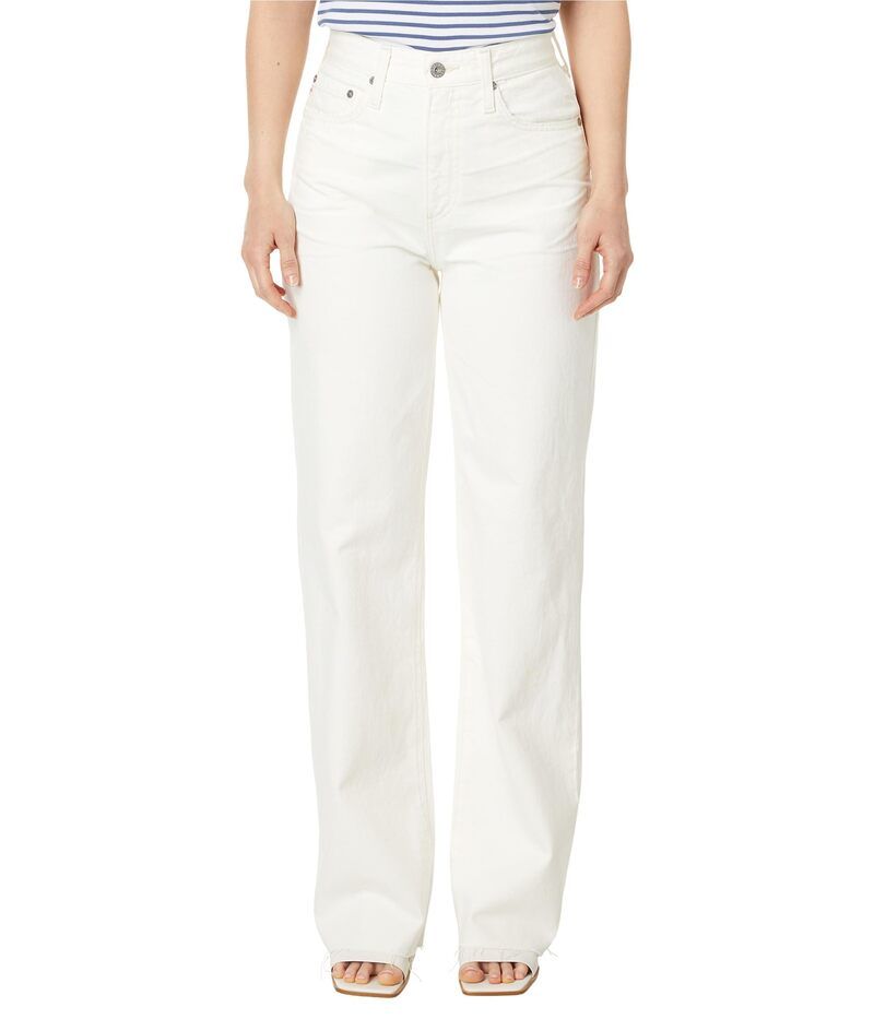 エージージーンズ レディース ボトムス デニムパンツ ワイドレッグ AG Jeans Kora High Rise Wide Leg Jeans 1 Year Powder