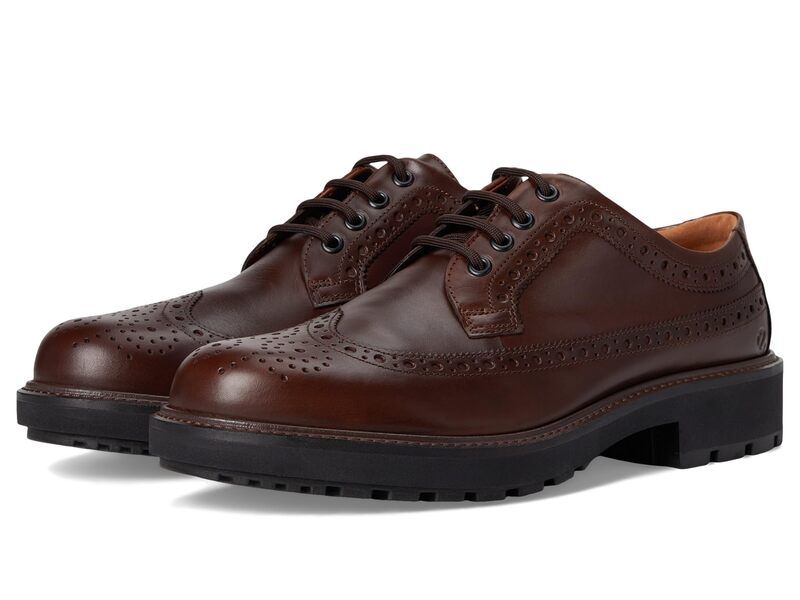 エコー メンズ シューズ オックスフォード ECCOslo Wing Tip Oxford Potting Soil