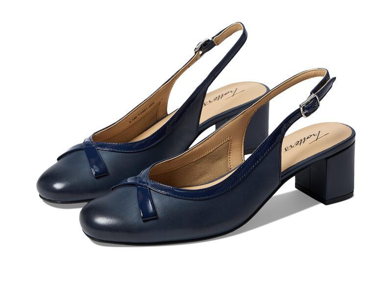 トロッターズ レディース シューズ スリッポン・ローファー Trotters Dalani Navy ネイビー