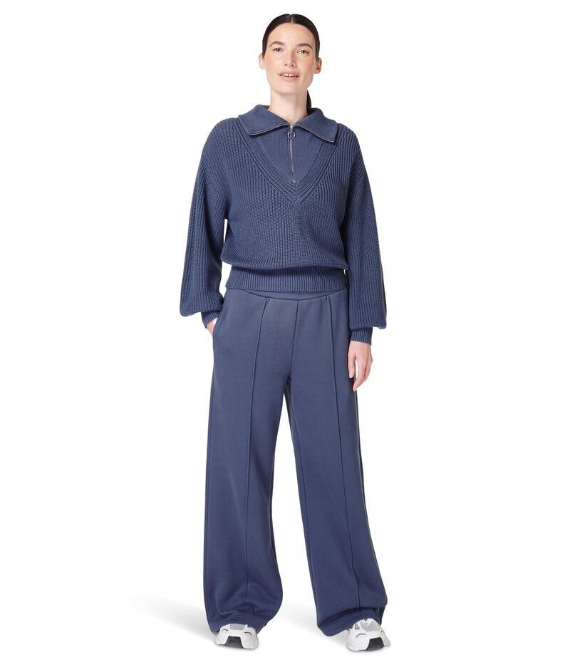 スウェッティベティ レディース アウター ニット・セーター Sweaty Betty Modern Collared Sweater Endless Blue ブルー