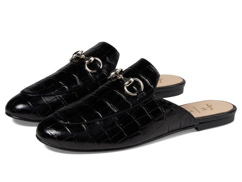 フレンチソール レディース シューズ スリッポン・ローファー ケープデザイン キャップ ケープ French Sole Cape Black Croco ブラック