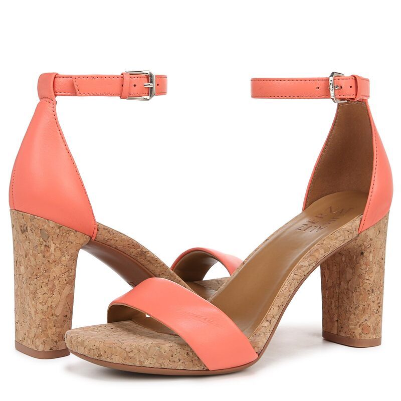 ナチュライザー レディース シューズ サンダル Naturalizer Joy Apricot Blush Leather ブラッシュ