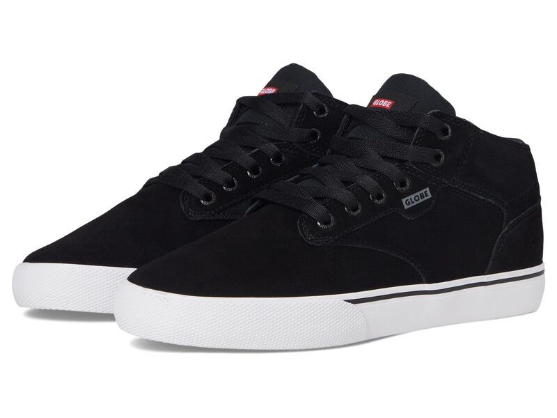 グローブ メンズ シューズ スニーカー Globe Motley Mid BlackWhiteGum ホワイト
