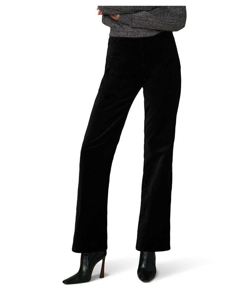 ジョーズジーンズ レディース ボトムス デニムパンツ Tシャツ ベルベット Joes Jeans The Margot Straight Velveteen Black ブラック