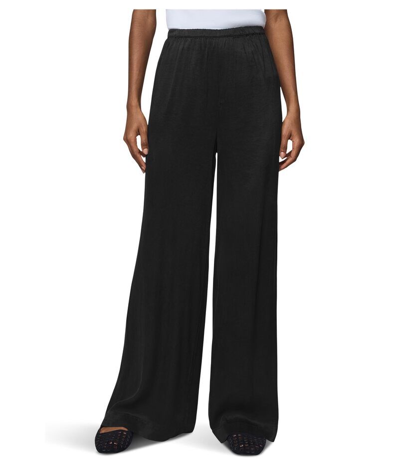 スプレンディット レディース ボトムス カジュアルパンツ サテン Splendid Serena Satin Pants Black ブラック