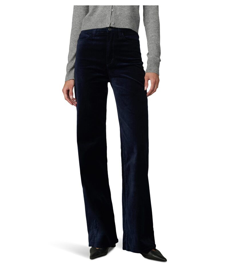 ジョーズジーンズ レディース ボトムス デニムパンツ ワイドレッグ Tシャツ ベルベット Joes Jeans The Mia Wide Leg Velveteen Maritime Blue ブルー