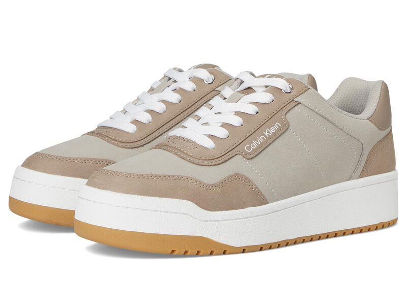 カルバンクライン レディース シューズ スニーカー Calvin Klein Adryen Light Grey グレー