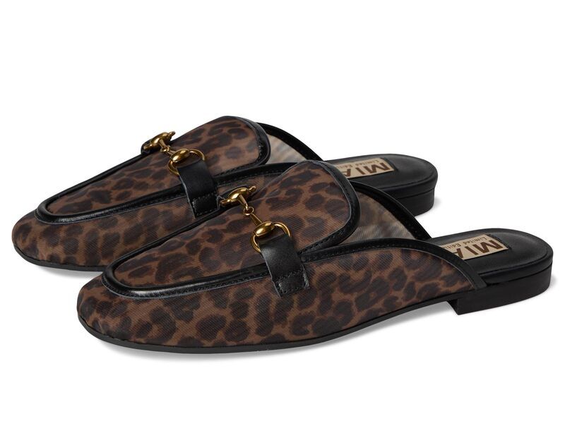 ミア レディース シューズ スリッポン・ローファー MIA MLEBouquet Leopard Print アニマル