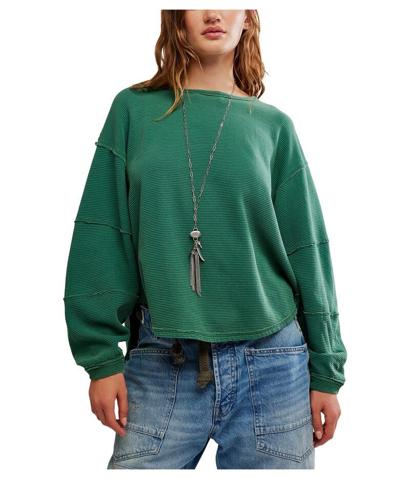 フリーピープル レディース トップス シャツ Free People We The Free Total Eclipse Tee Pine Forest フォレスト