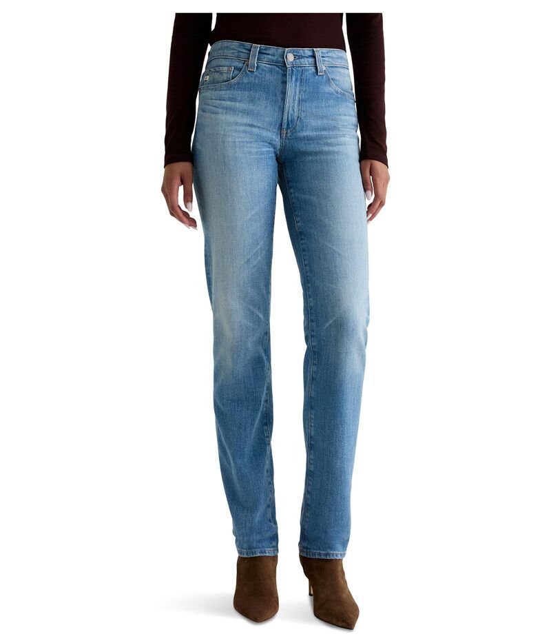 エージージーンズ レディース ボトムス デニムパンツ ローライズ AG Jeansandra Low Rise Slim Straight In 18 Years Bisou 18 Years Bisou