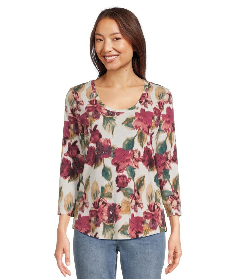 トッミーバハマ レディース トップス シャツ Tommy Bahamashby Isles Jeweled Blooms Tee Coconut