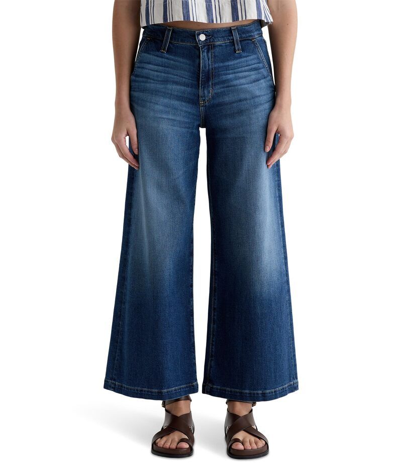 エージージーンズ レディース ボトムス デニムパンツ アンクル AG Jeanstella MidRise Ankle Palazzo Jeans indigo Shade Indigo Shade インディゴ