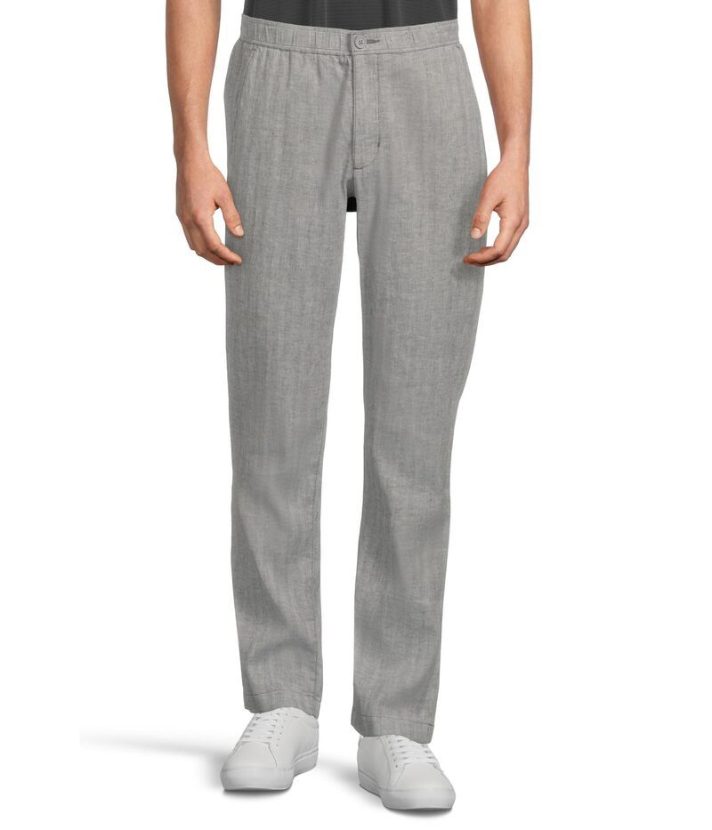トッミーバハマ メンズ ボトムス カジュアルパンツ リネン Tommy Bahama Beach Coast Linen Full Elastic Pants Bala Shark