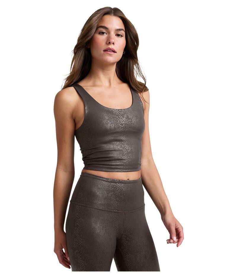 ビヨンドヨガ レディース トップス シャツ クロップド Beyond Yoga Powershine Sportstreet Cropped Tank Viper Espresso