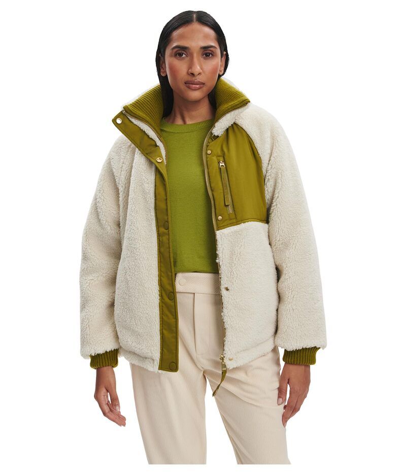 バーレイ レディース アウター コート ジャケット Varley Glovereversible Jacket BirchBright Moss