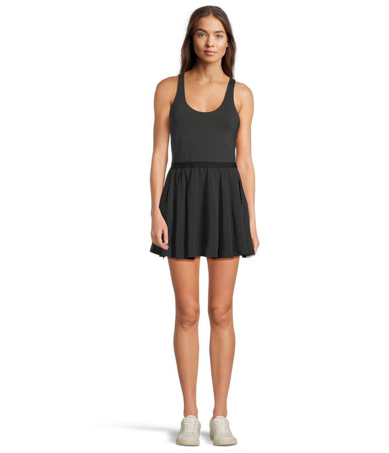 ビヨンドヨガ レディース トップス ワンピース プリーツ Beyond Yoga Score Pleatedress True Black ブラック