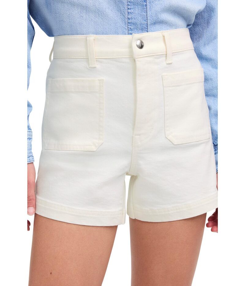 メイドウェル レディース ボトムス ハーフパンツ・ショーツ ショートパンツ Madewell Whitemmett Shorts Tile White ホワイト