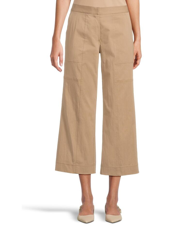 エリオットローレン レディース ボトムス カジュアルパンツ ワイドレッグ Elliott Lauren Elastic Waist Multi Seam Wide Leg Pants Driftwood マルチカラー