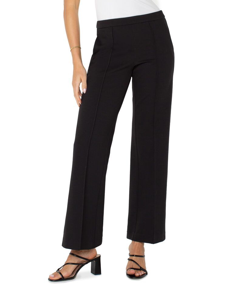 リヴァプール ロサンゼルス レディース ボトムス カジュアルパンツ ワイドレッグ Liverpoolos Angeles PullOn Wide Leg Trouser 31 Black ブラック