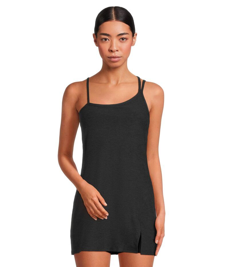 ビヨンドヨガ レディース トップス ワンピース ミニワンピース ミニ Beyond Yoga Spacedye Fearless Mini Dress Darkest Night