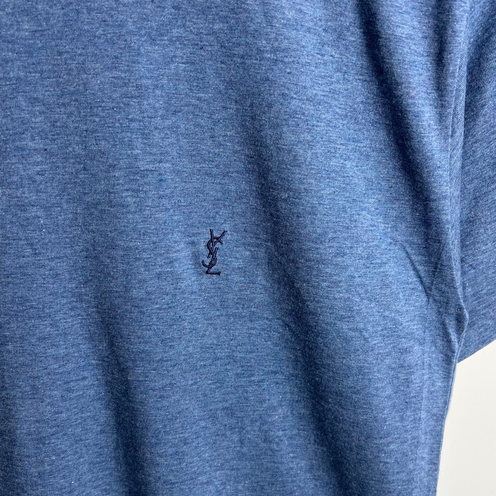 Yves Saint Laurent 90s archive small logo Tee M イヴサンローラン 