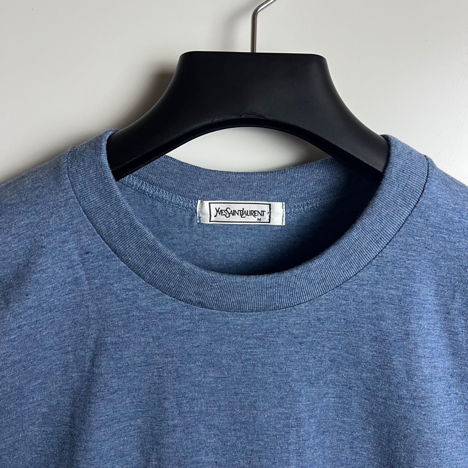 Yves Saint Laurent 90s archive small logo Tee M イヴサンローラン