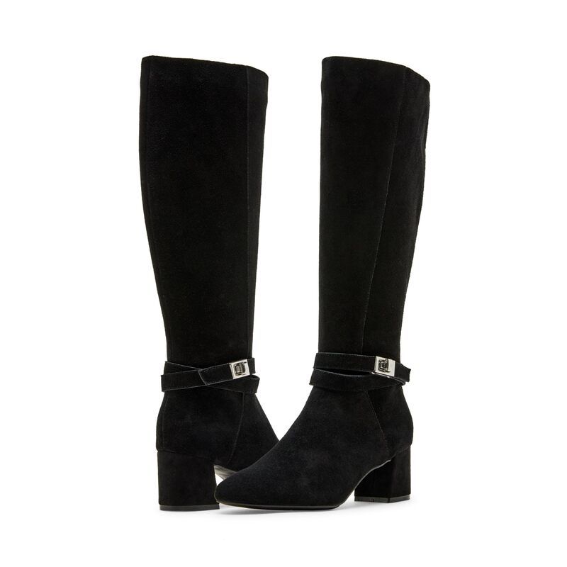 ブロンド レディース シューズ ブーツ・レインブーツ Blondo Ashley Waterproof Black Suede ブラック 15,961円