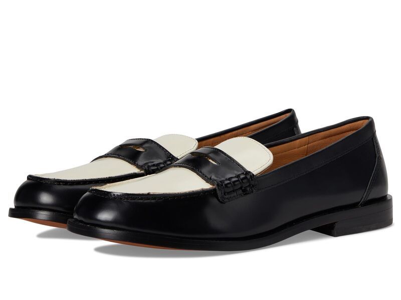 メイドウェル レディース シューズ スリッポン・ローファー Madewell Porto Loafer Flats True Black Multi ブラック
