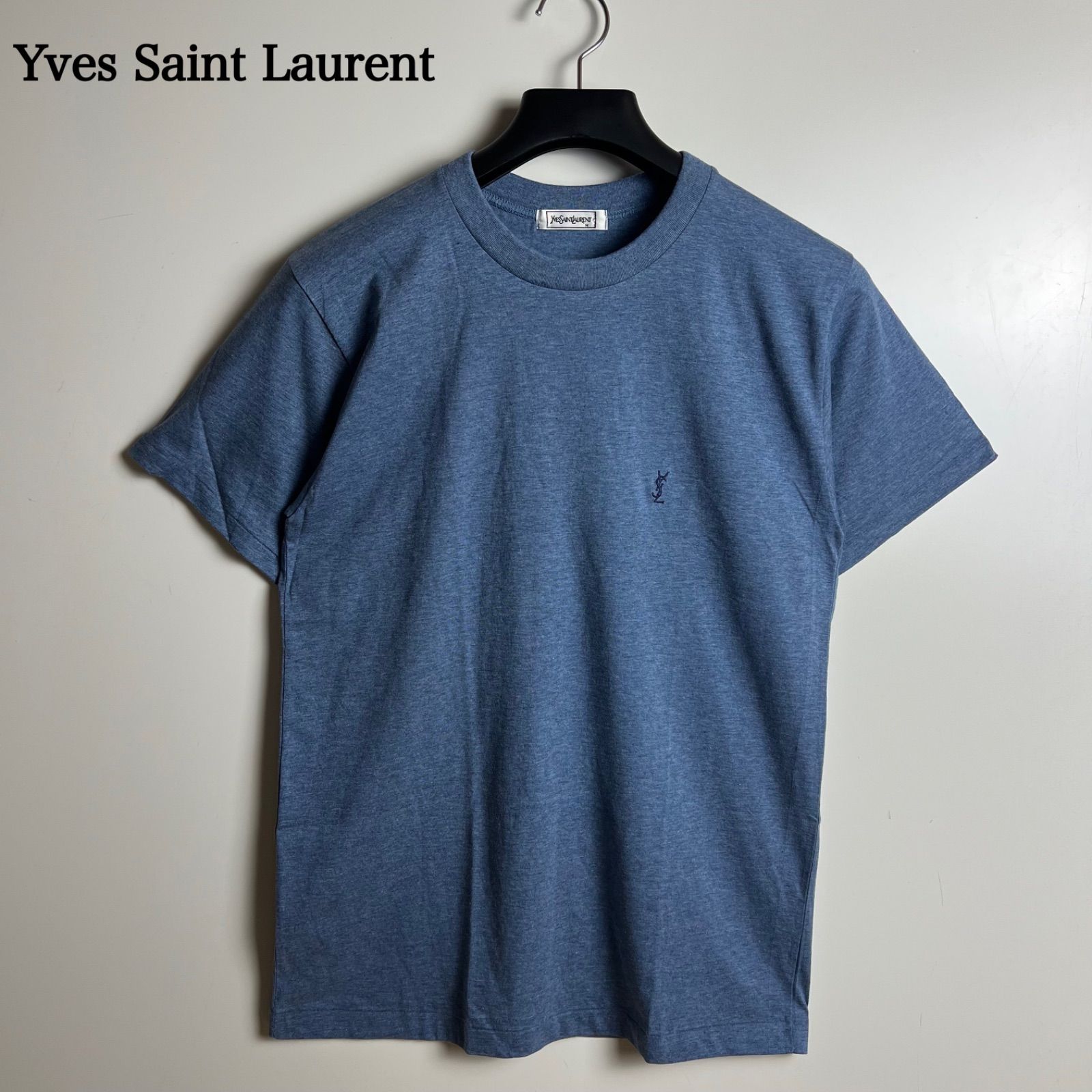 Yves Saint Laurent 90s archive small logo Tee M イヴサンローラン