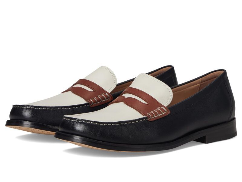 コールハーン レディース シューズ スリッポン・ローファー Cole Haan Lana Lux Penny Loafers Remastered BlackDark CuoioIvory Leather アイボリー