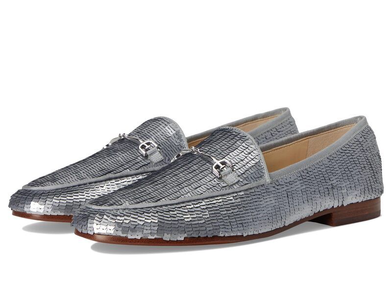 サムエデルマン レディース シューズ スリッポン・ローファー Sam Edelman Loraine Glamour Silver シルバー