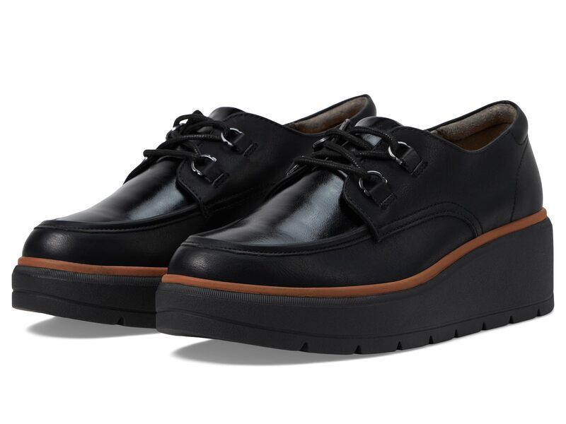 ドクター・ショール レディース シューズ オックスフォード Dr Scholls Nice Day Max Oxford Black Burnished ブラック