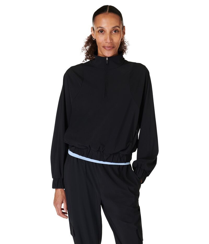 スウェッティベティ レディース アウター パーカー・スウェット Sweaty Betty Explorer Pullover Black ブラック
