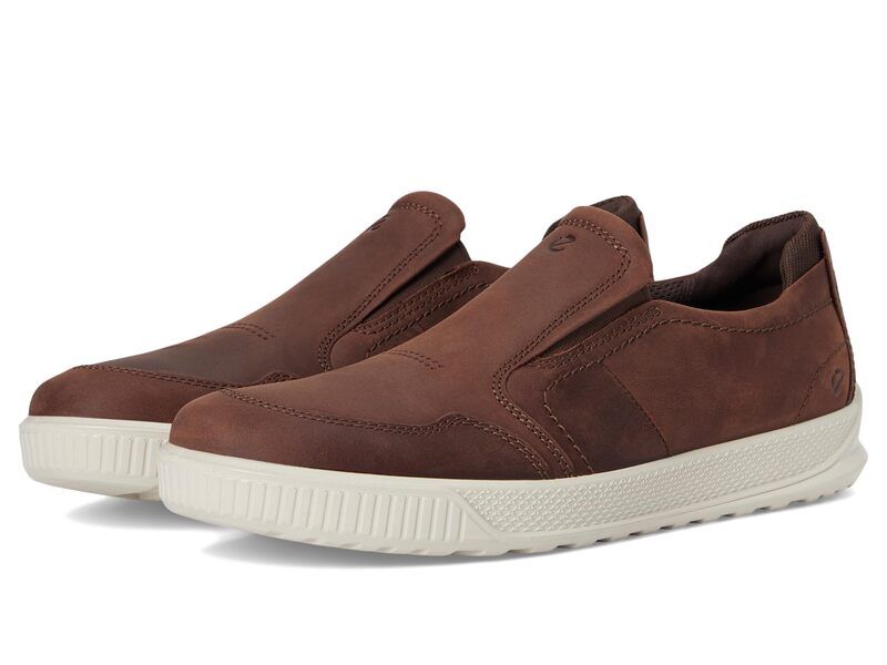 エコー メンズ シューズ スニーカー ECCO Byway SlipOn Sneakers Coffee コーヒー