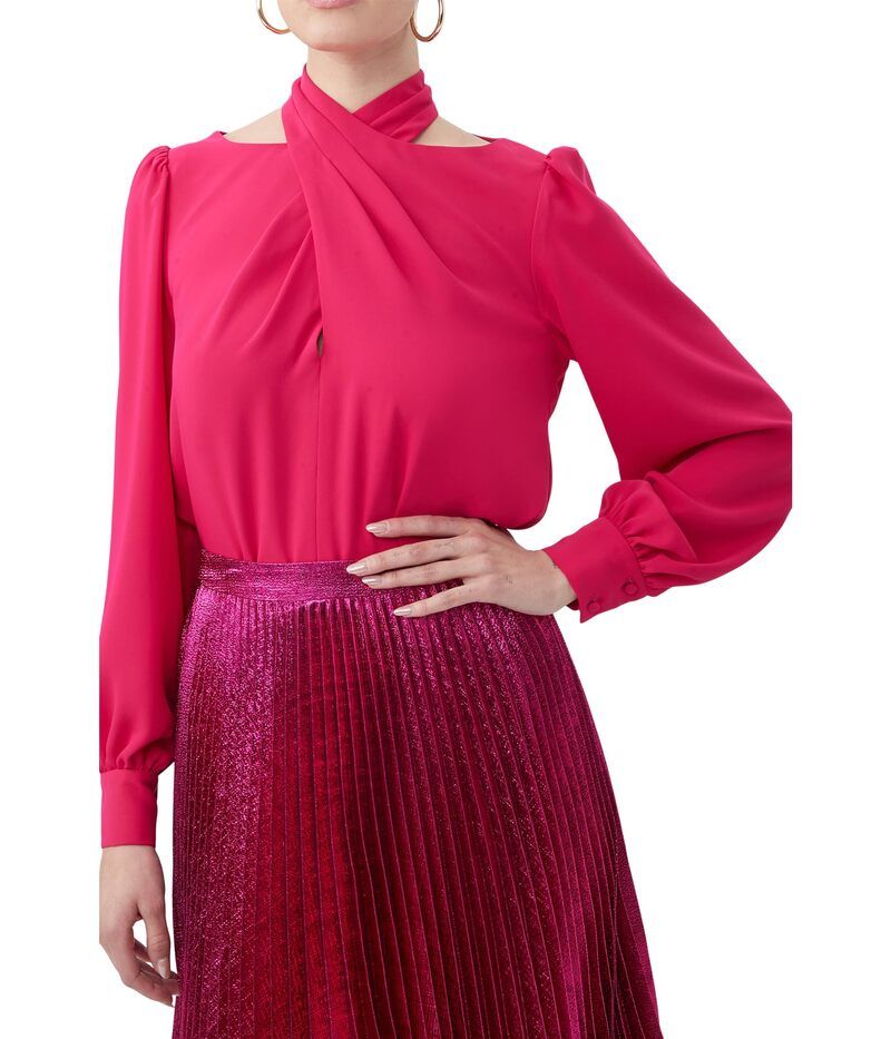 トリーナターク レディース トップス シャツ Trina Turk Kanai Top Fairy Fuschia フューシャ