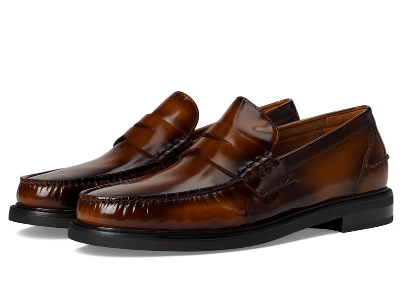 コールハーン メンズ シューズ スリッポン・ローファー Cole Haan Pinch Prep Penny Loafer Dark Chocolate BOX Brush OffBlack ブラック