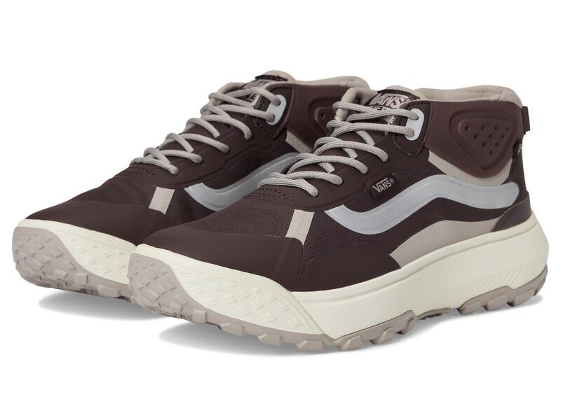 バンズ メンズ シューズ スニーカー Vans U Mte Crosspath Mid Metallic Dark Brown ブラウン