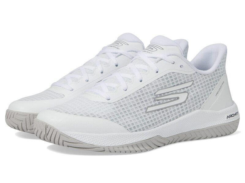 スケッチャーズ メンズ シューズ スニーカー SKECHERS Go Train Arch Fit Viper Court Pro Pickleball White ホワイト