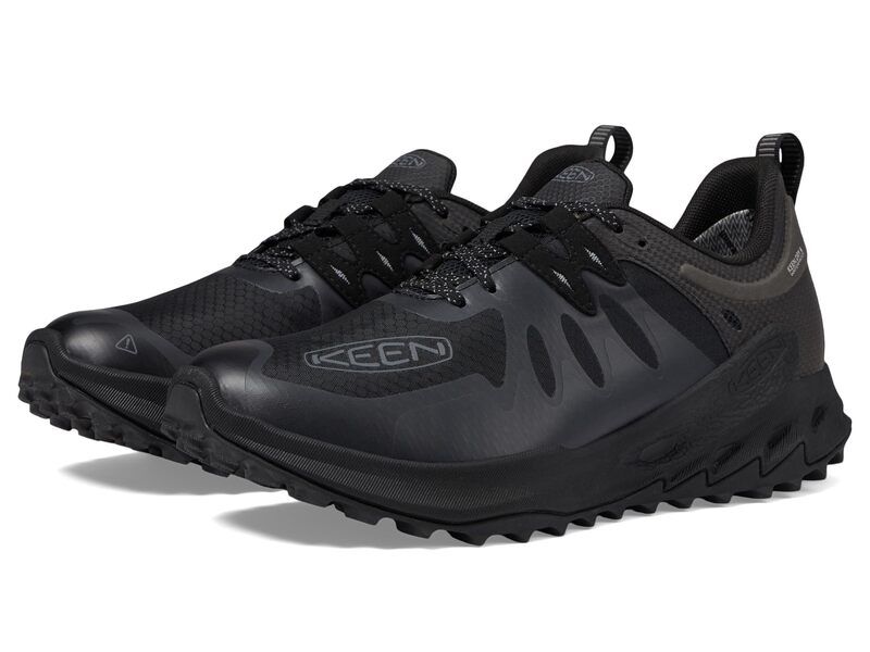 キーン メンズ シューズ ブーツ・レインブーツ KEEN Zionic Waterproof BlackSteel Grey ブラック